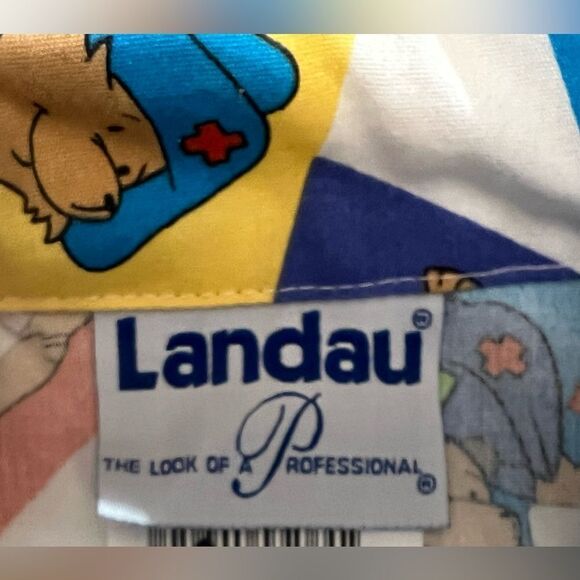 Small Bear SCRUB TOP zip up jacket coat - Picture 6 of 11